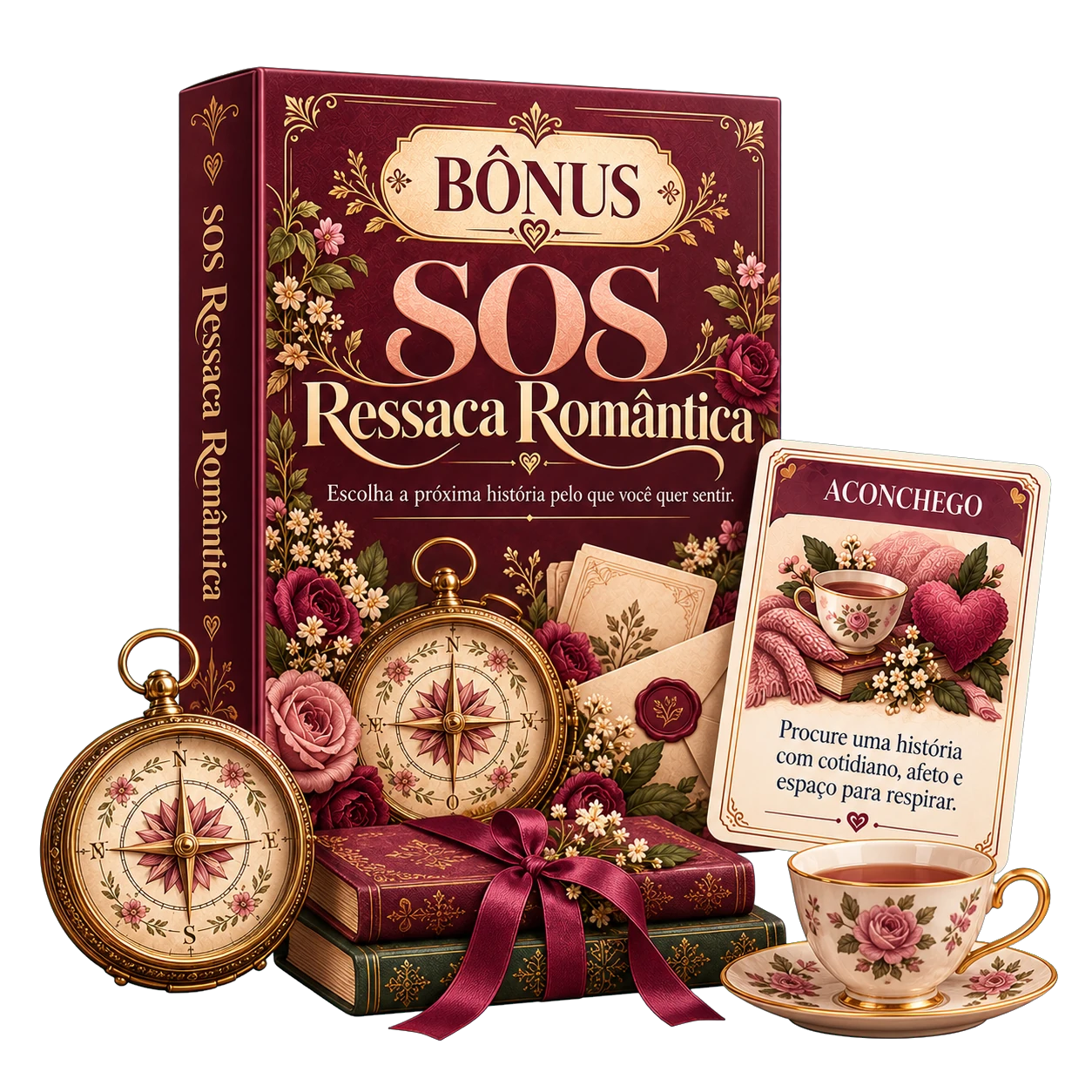 Mockup do bônus SOS Ressaca Romântica